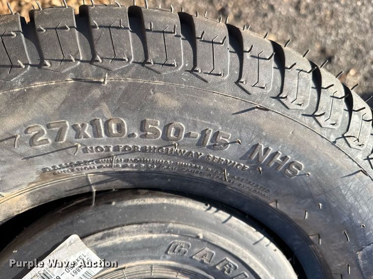 image for item EG6325 Approximately 50 tires and wheels