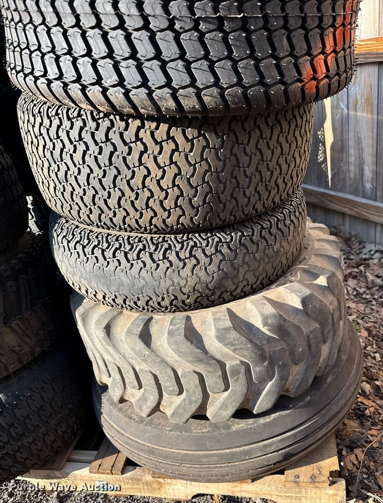 image for item EG6325 Approximately 50 tires and wheels