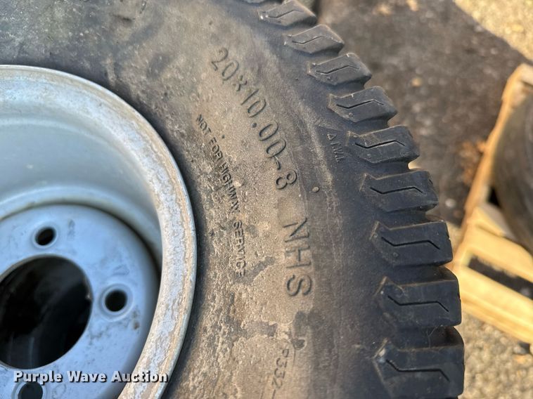 image for item EG6325 Approximately 50 tires and wheels