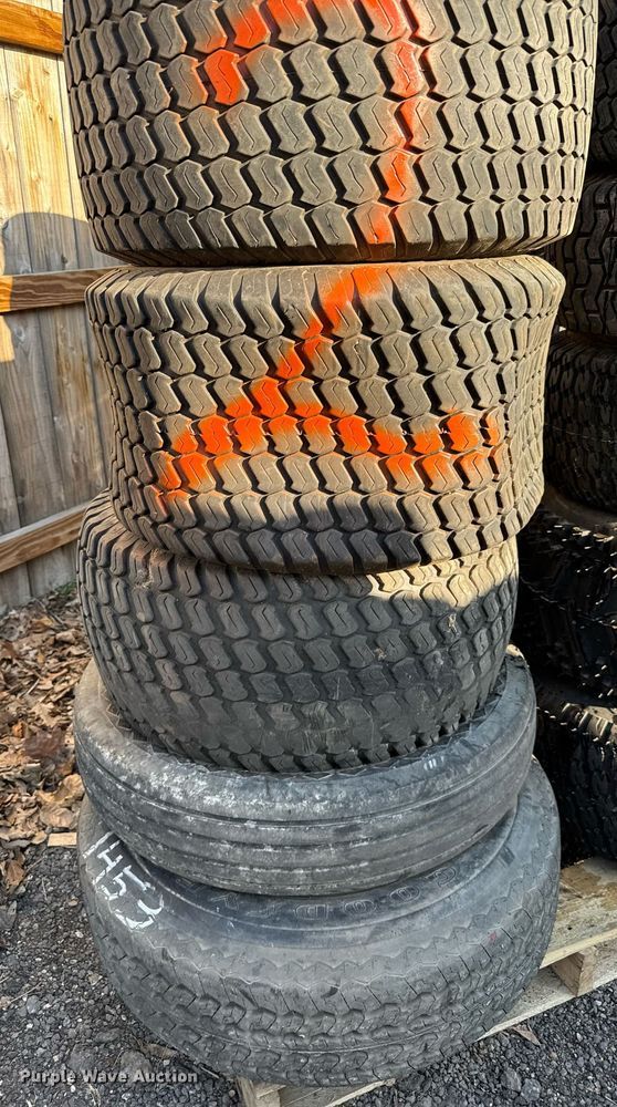 image for item EG6325 Approximately 50 tires and wheels