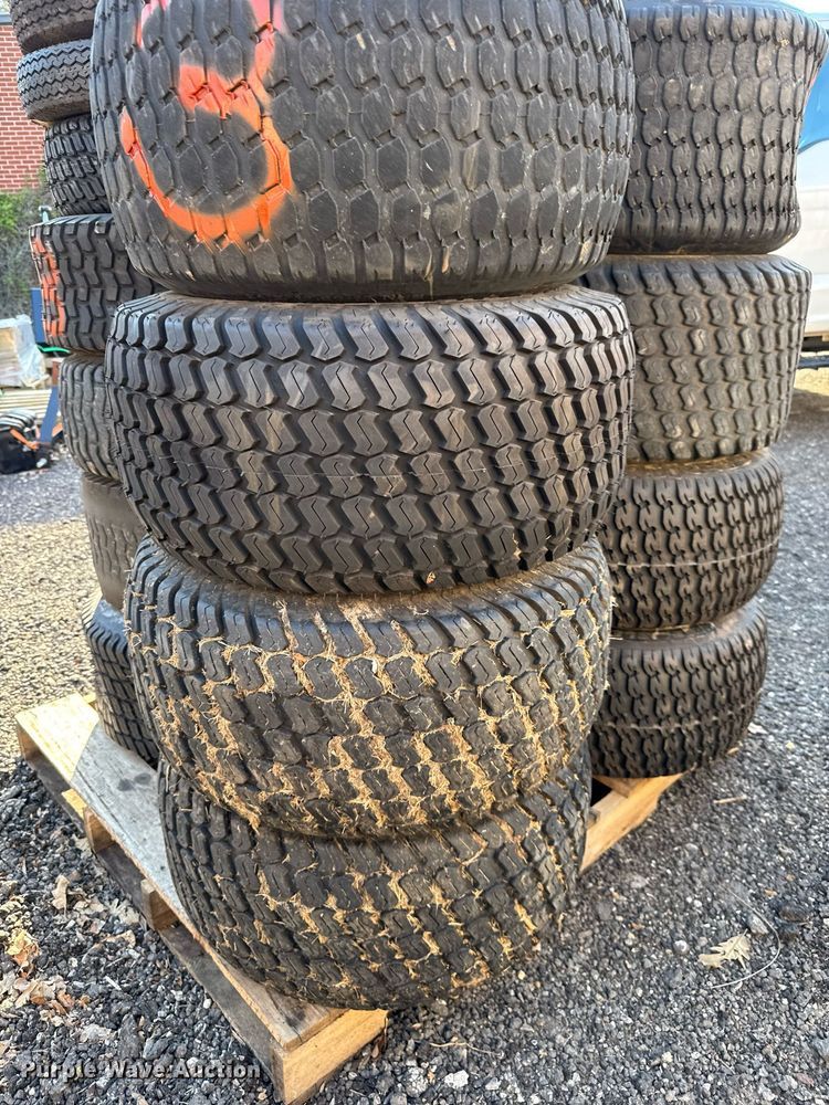 image for item EG6325 Approximately 50 tires and wheels