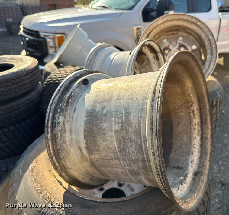 image for item EG6325 Approximately 50 tires and wheels