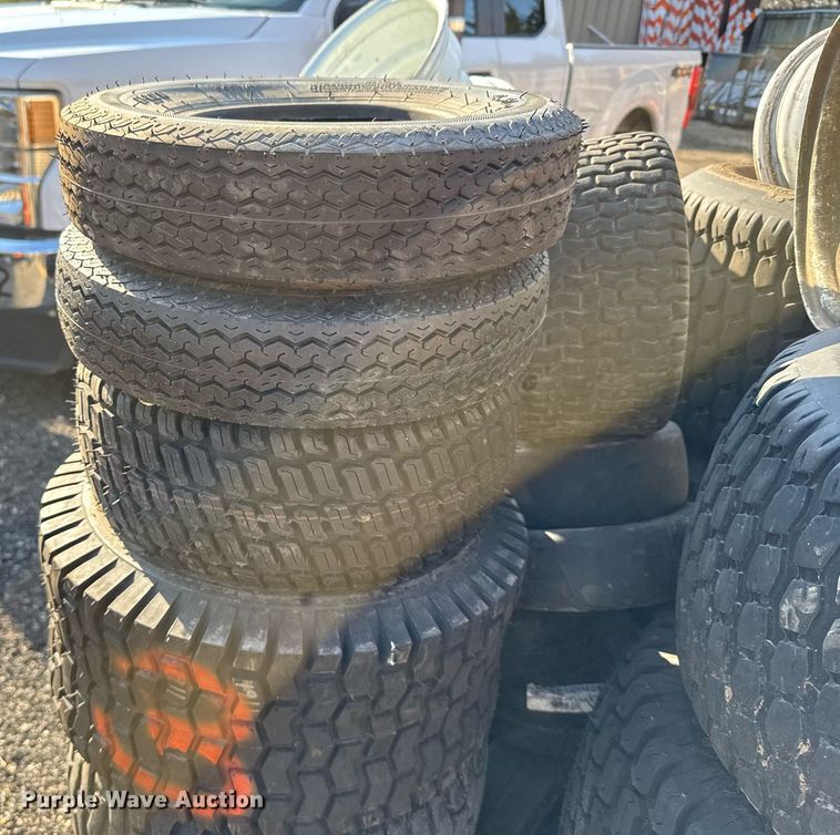 image for item EG6325 Approximately 50 tires and wheels