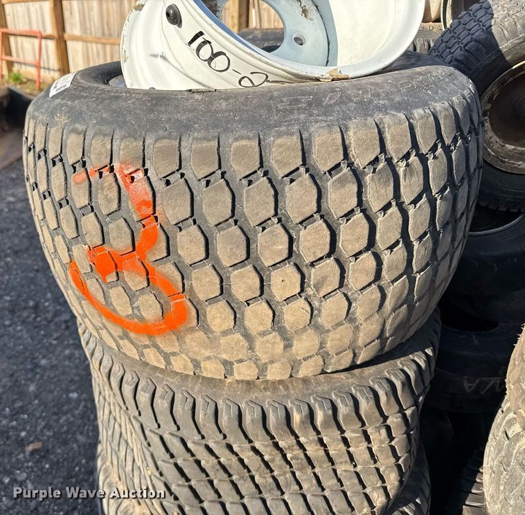 image for item EG6325 Approximately 50 tires and wheels