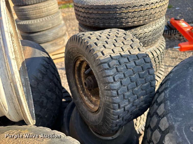 image for item EG6325 Approximately 50 tires and wheels