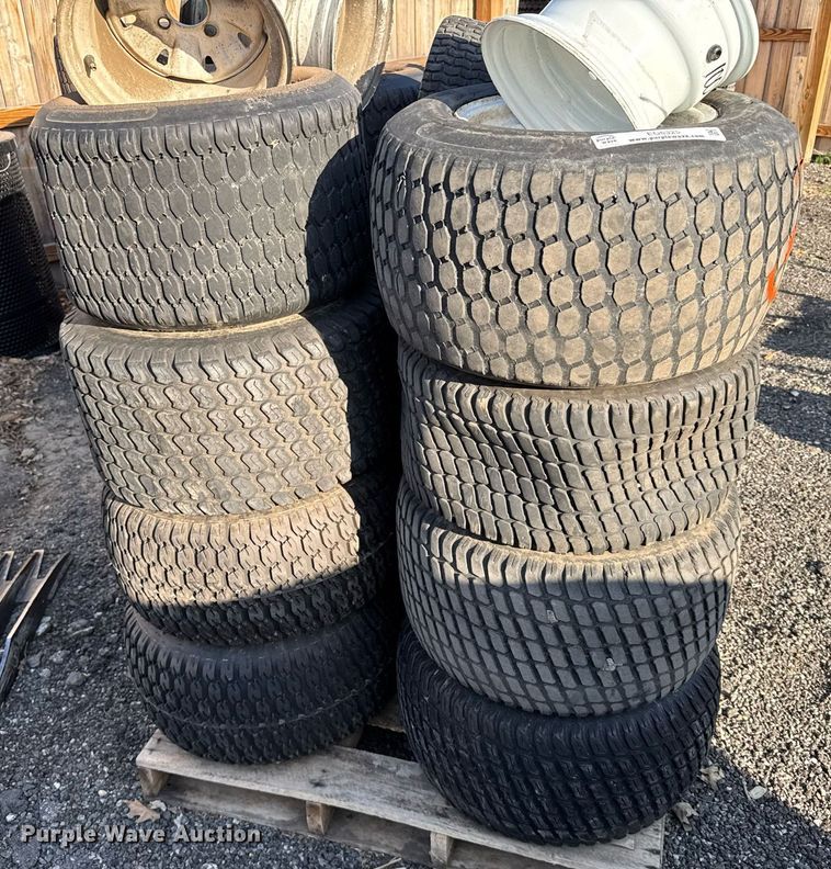 image for item EG6325 Approximately 50 tires and wheels