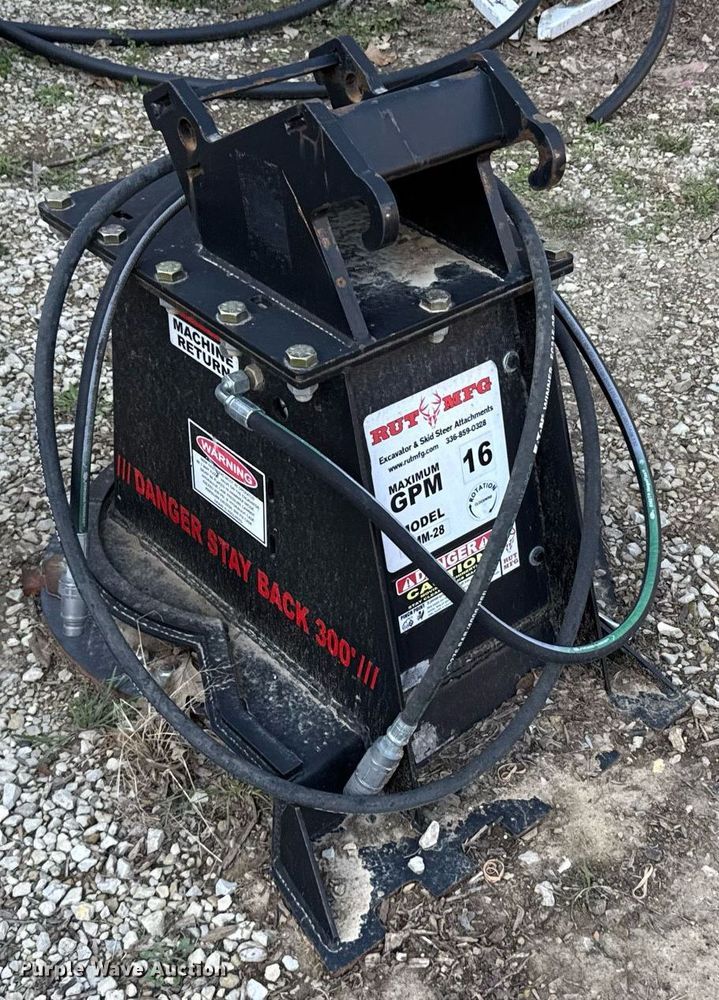 image for item EG6326 RUT E-MM-28 mini excavator mulcher