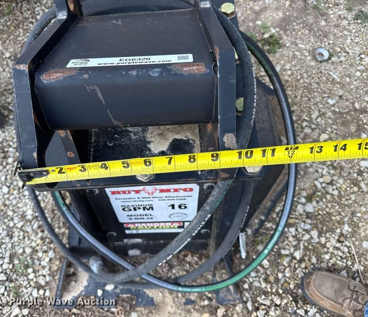 image for item EG6326 RUT E-MM-28 mini excavator mulcher