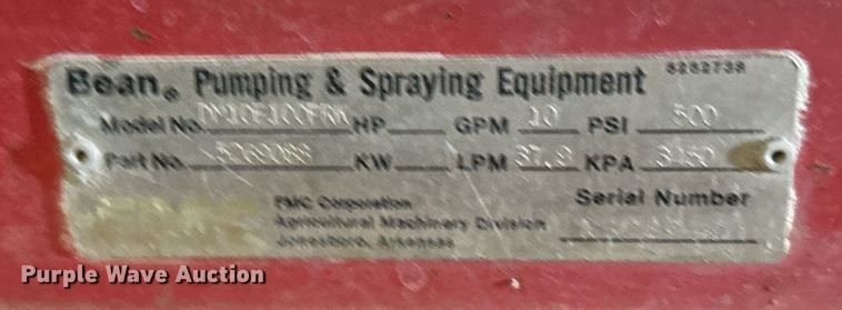 image for item EG6335 Bean sprayer