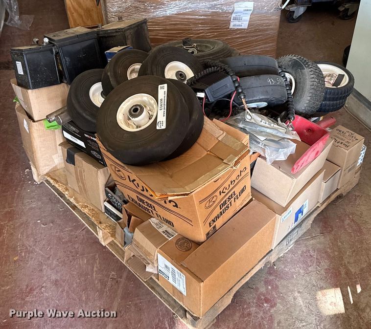 image for item EG6336 (2) pallets of lawn mower parts