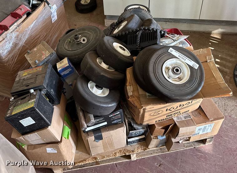 image for item EG6336 (2) pallets of lawn mower parts