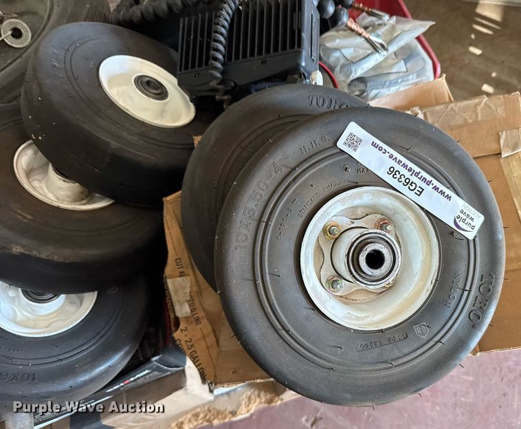 image for item EG6336 (2) pallets of lawn mower parts