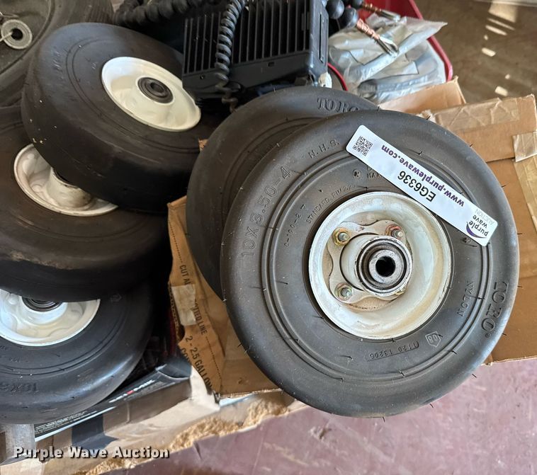 image for item EG6336 (2) pallets of lawn mower parts