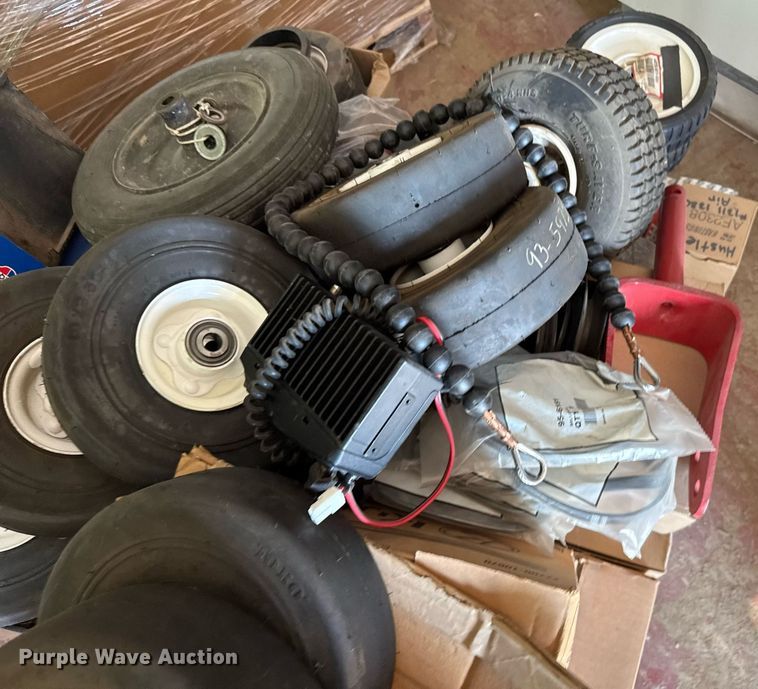 image for item EG6336 (2) pallets of lawn mower parts