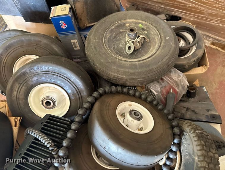 image for item EG6336 (2) pallets of lawn mower parts