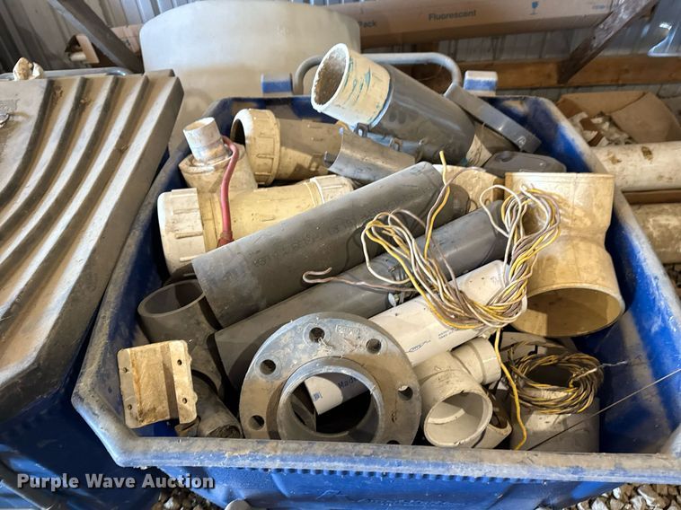 image for item EG8039 (3) Totes of PVC pipe fittings