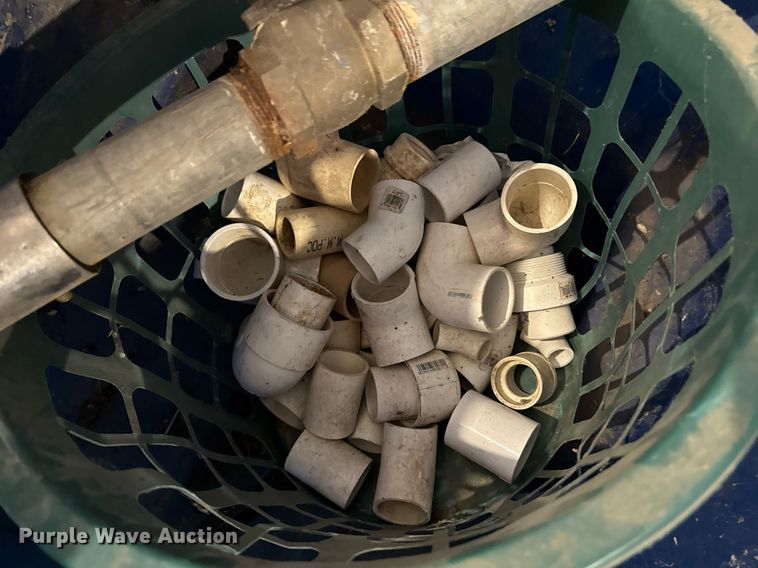 image for item EG8039 (3) Totes of PVC pipe fittings