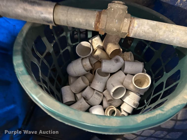 image for item EG8039 (3) Totes of PVC pipe fittings