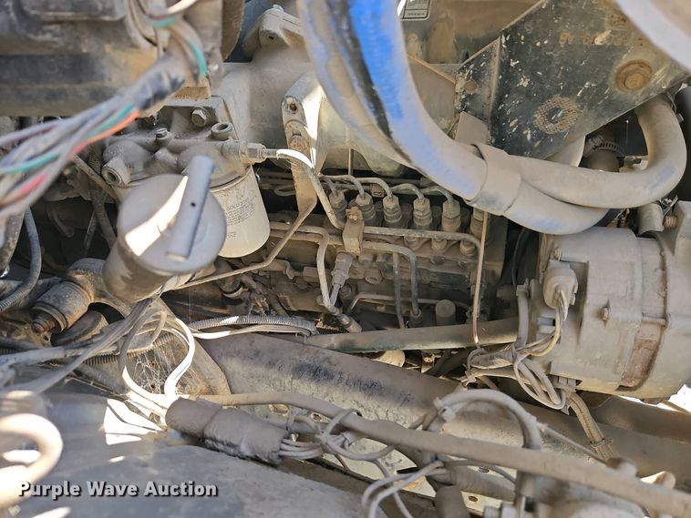 image for item EI8959 1990 Ford F600 dump flatbed truck