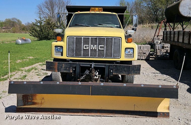 image for item EI8960 1995 GMC TopKick C6 dump truck