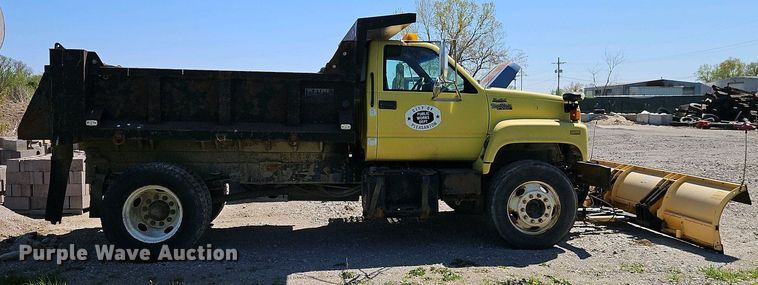 image for item EI8960 1995 GMC TopKick C6 dump truck
