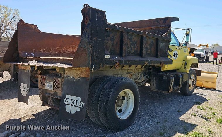 image for item EI8960 1995 GMC TopKick C6 dump truck