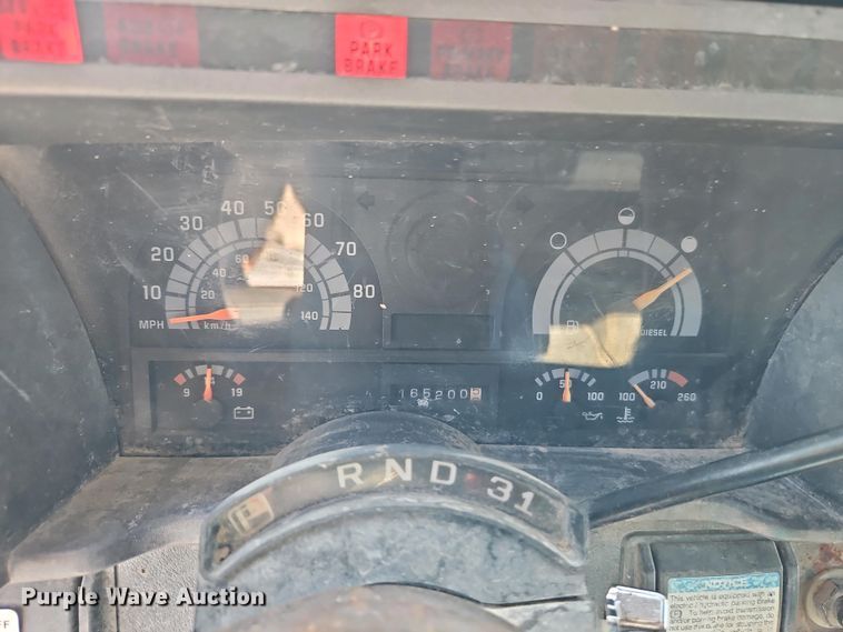 image for item EI8960 1995 GMC TopKick C6 dump truck