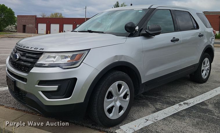 image for item EI8962 2017 Ford Explorer Police Interceptor SUV