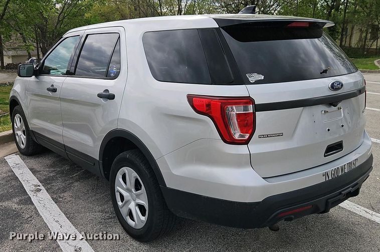 image for item EI8962 2017 Ford Explorer Police Interceptor SUV