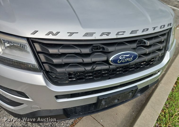 image for item EI8962 2017 Ford Explorer Police Interceptor SUV