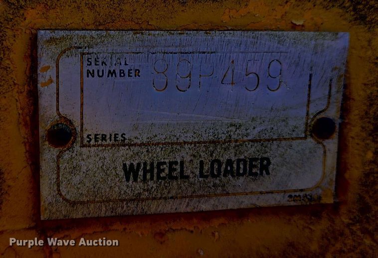 image for item EJ7449 1970 Caterpillar 980B wheel loader