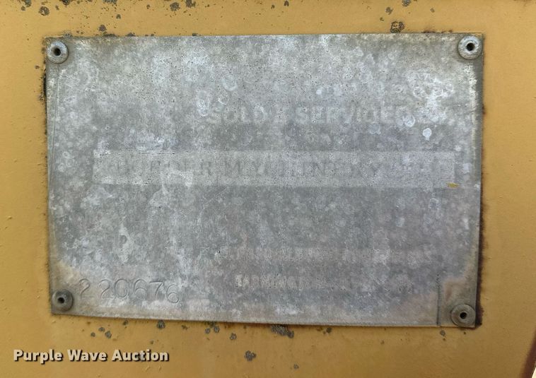 image for item EJ8653 1980 Bros SP3000 pneumatic roller