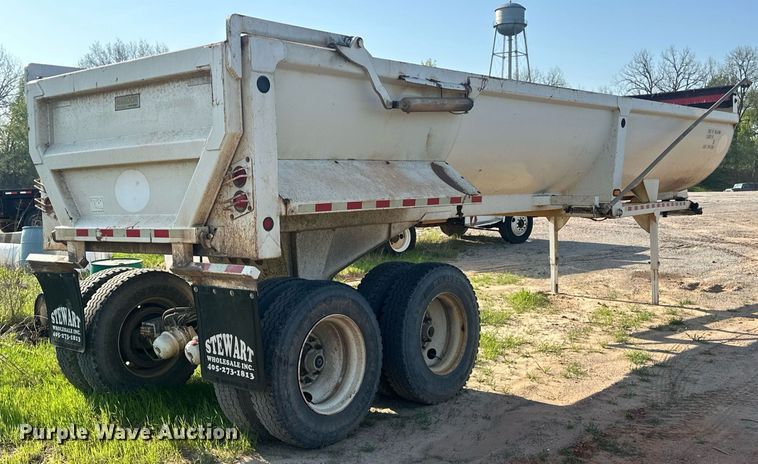 image for item EJ8654 2013 Construction Specialists Trailers HRD 32 end dump trailer