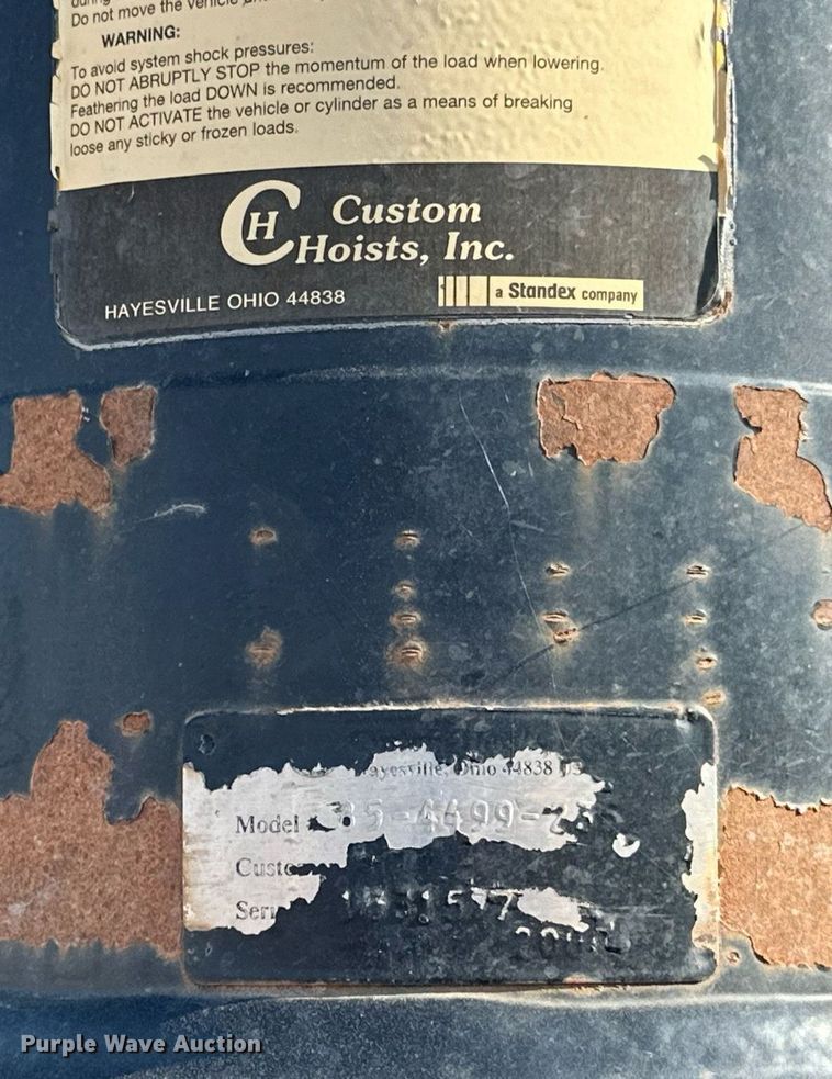 image for item EJ8654 2013 Construction Specialists Trailers HRD 32 end dump trailer