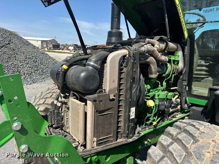 image for item EJ8656 2021 John Deere 6110M MFWD tractor