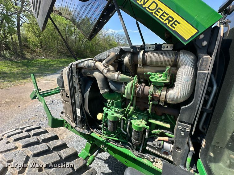 image for item EJ8656 2021 John Deere 6110M MFWD tractor