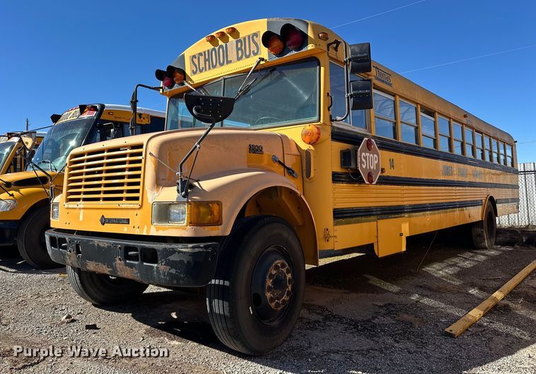 image for item EK0445 1998 International Thomas Built school bus