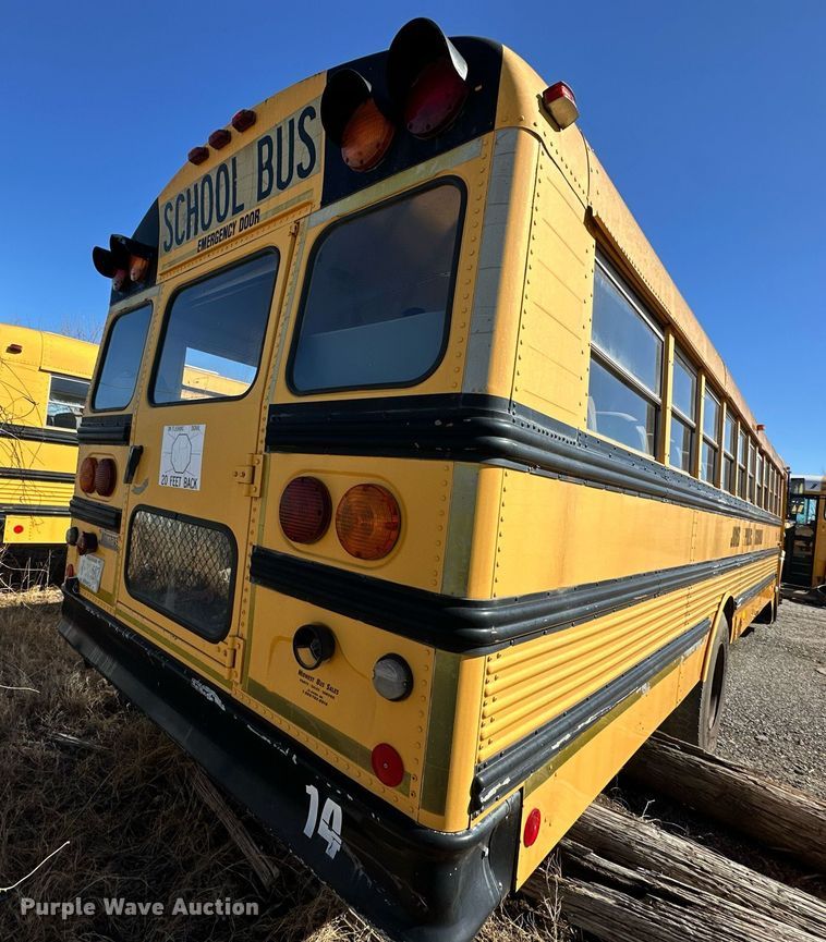 image for item EK0445 1998 International Thomas Built school bus