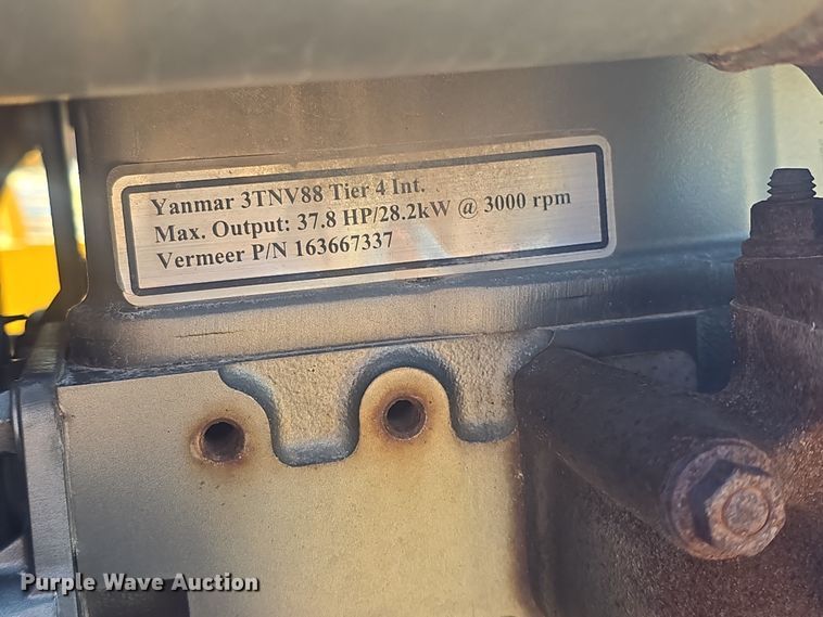 image for item EK2490 Vermeer SC372 stump grinder