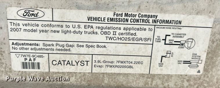 image for item EK2859 2007 Ford Freestar van