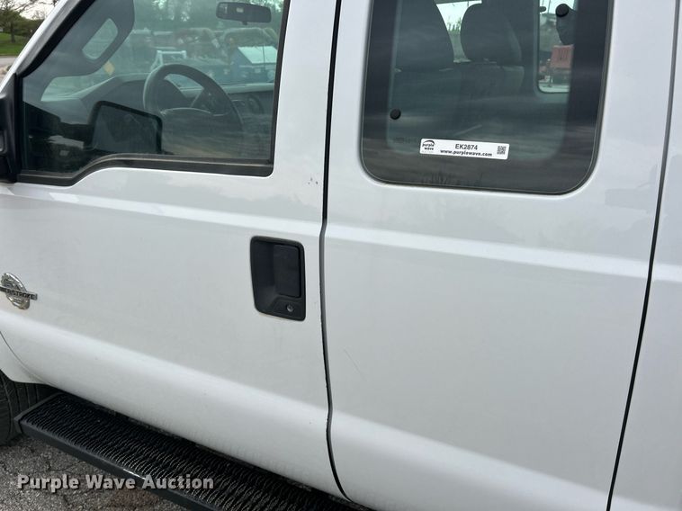 image for item EK2874 2015 Ford F250 Super Duty SuperCab pickup truck