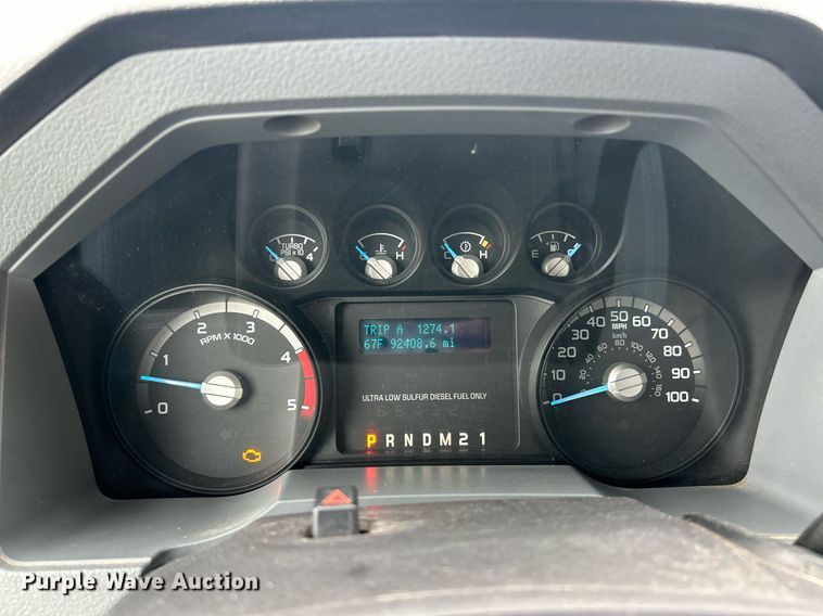 image for item EK2874 2015 Ford F250 Super Duty SuperCab pickup truck