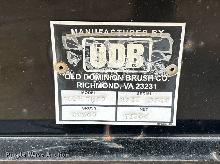 image for item EK2888 ODB SCL65TM20 leaf vacuum