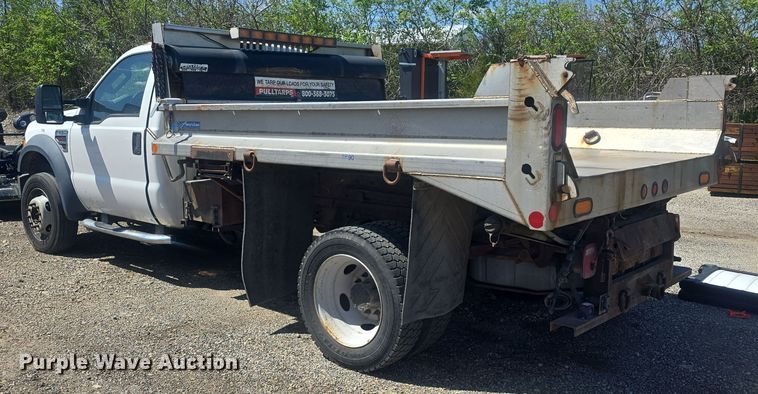 image for item EK5145 2008 Ford F550 Super Duty XL  dump truck