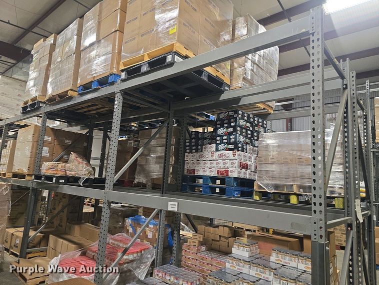 image for item EK5147 (3) sets of pallet racking