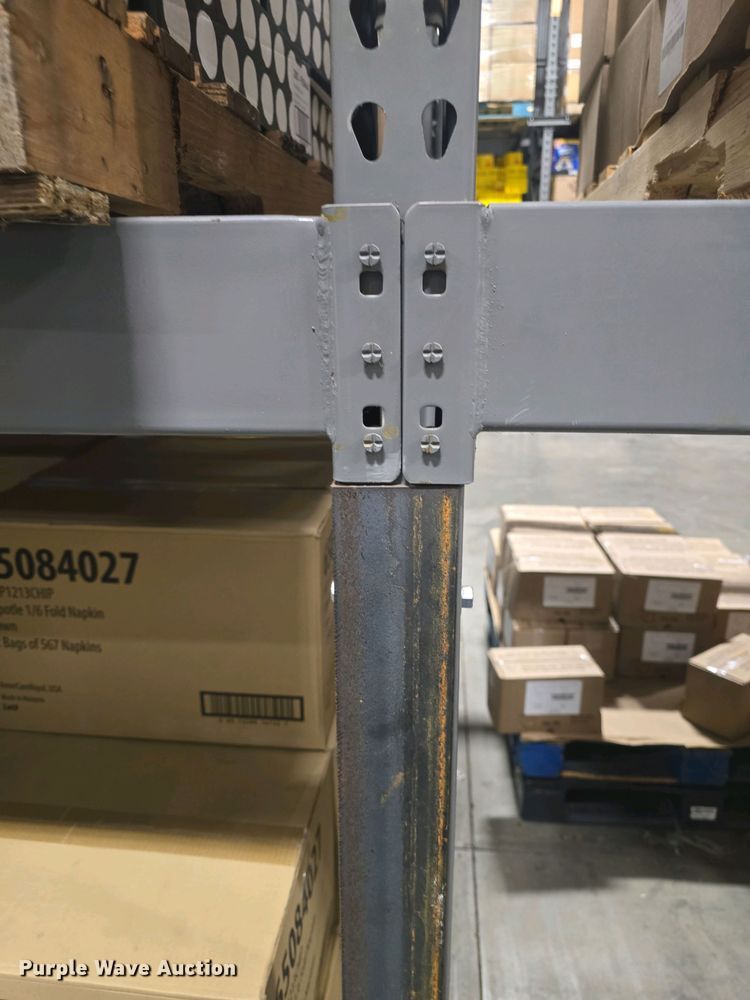 image for item EK5147 (3) sets of pallet racking