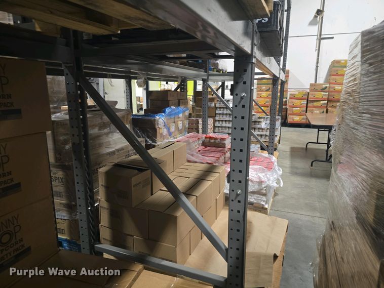 image for item EK5147 (3) sets of pallet racking