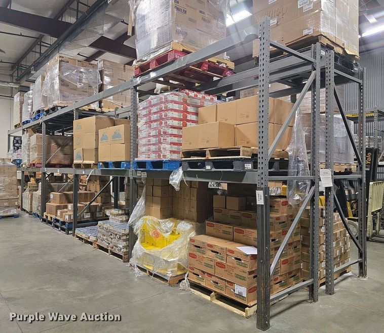 image for item EK5147 (3) sets of pallet racking