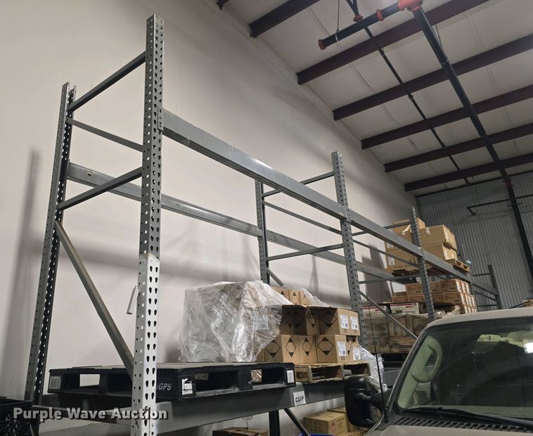 image for item EK5147 (3) sets of pallet racking