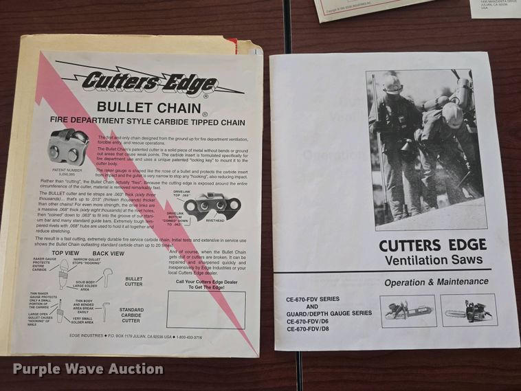 image for item EK5149 Cutters Edge CE-670-FDV chainsaw